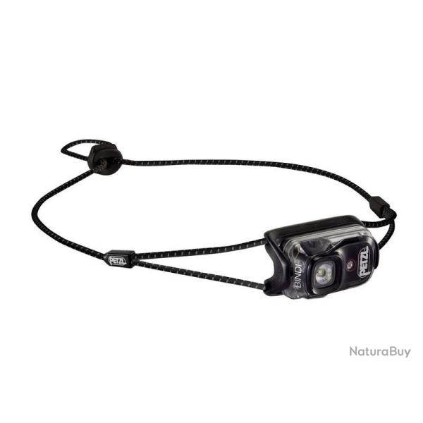 Lampe frontale Petzl BINDI noir ultra legere/ compacte