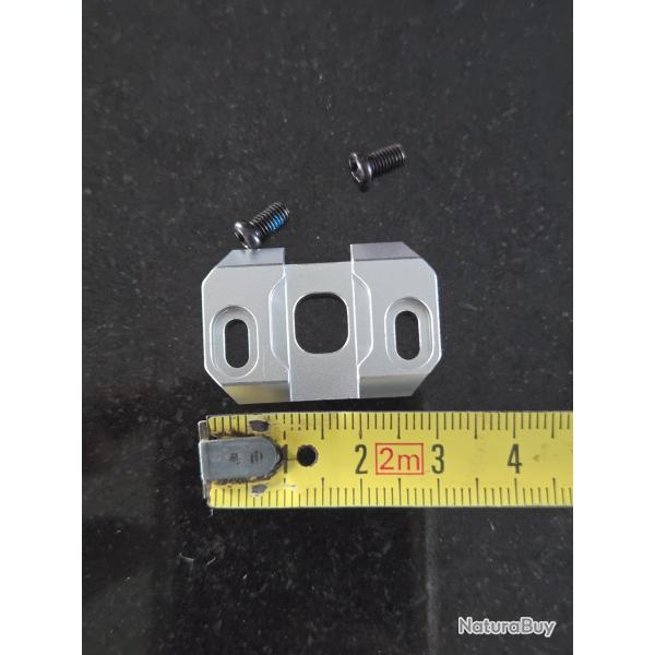 2 Rail picatinny pour fronde a chargeur bille acier