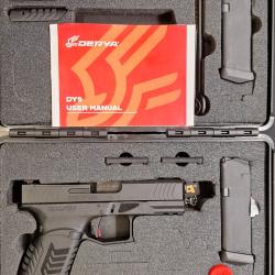 Pistolet DERYA DY9 Optic Ready calibre 9x19mm