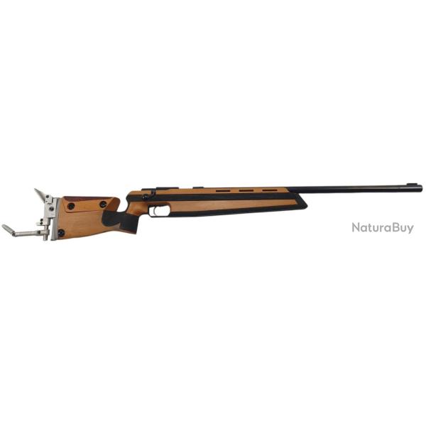 FOIRE OCCASION - CARABINE SCOLAIRE ANSCHUTZ MATCH 54 CAL.22LR CROSSE ERGO + PLAQUE A CROCHET