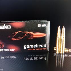 Sako gamehead 243 win 6.5gr sp 113E 20 munitions