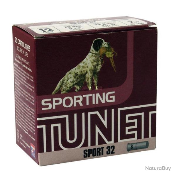 Cartouches Tunet Sport 32 BJ Cal. 12/70 6 / Par 1 - 7.5 / Par 1