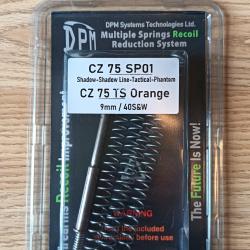Tige guide DPM pour pistolet CZ 75 SP01 Shadow, Shadow Line, Tactical, Phandom et CZ 75 TS orange