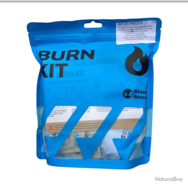Kit Anti-br�lures Rhino Rescue 21 pi�ces Burn kit neuf