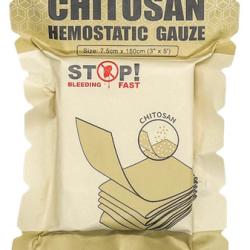 Gaze pansement h&eacute;mostatique chitosan Rhino rescue neuf