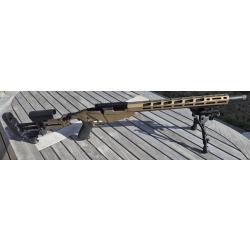 CARABINE RUGER PRECISION RIMFIRE Cal.22LR marron bronze - 2 chargeurs - Bipied sur picatinny
