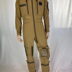 Combinaison de vol cabine &eacute;troite de l'arm&eacute;e de l'air et de l'espace fran&ccedil;aise SFTV 160 sable neuve