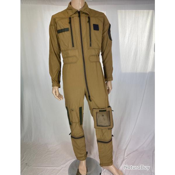 Combinaison de vol cabine �troite de l'arm�e de l'air et de l'espace fran�aise SFTV 160 sable neuve