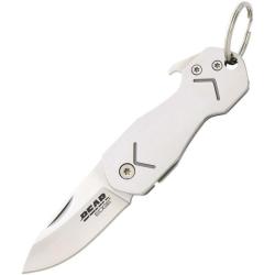 Couteau Bear Edge Keychain Framelock Lame Acier inoxydable Manche Acier inoxydable BC61523