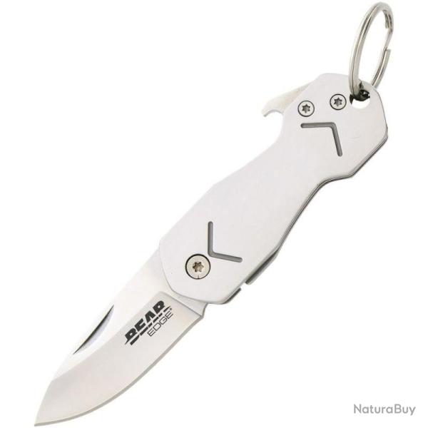Couteau Bear Edge Keychain Framelock Lame Acier inoxydable Manche Acier inoxydable BC61523