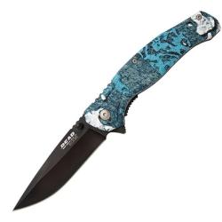 Couteau Bear Edge Brisk 2.0 Sideliner A/O True Timber Rift Lame Acier 440 Manche Zytel Side BC61553