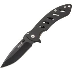 Couteau Bear Edge Brisk 61511 Lame Drop Point Acier Inox Manche Inox Noir Frame Lock BC61511