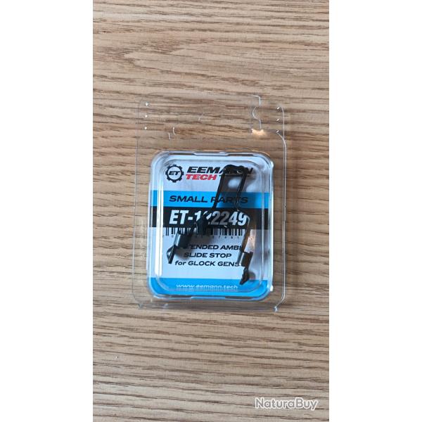 Arr�toir de culasse ambidextre �tendu Eemann Tech pour GLOCK GEN5