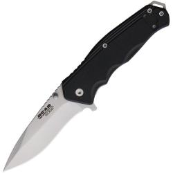 Couteau de Poche Bear Edge Sideliner Lame Acier Inox Manche G10 Made In USA BC61124B