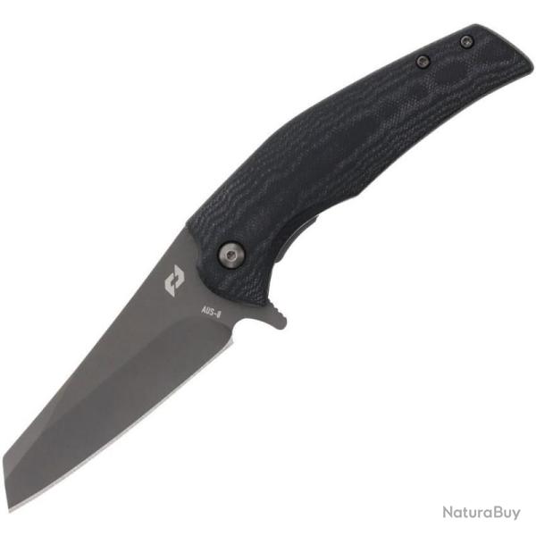 Couteau de Poche Schrade Torsion Lame Acier AUS-8 Manche G10 Noir SCH1182622