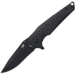 Couteau de Poche Schrade Fanatic Lame Acier AUS-8 Manche G10 Sculpt&eacute; SCH1182621