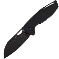 Couteau Pliant Kansept Model 6 Lame Acier M390 Manche Titane Noir Frame Lock K1022A3