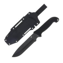 Couteau Fixe Schrade Bedrock Lame Acier AUS-8 Manche Caoutchouc SCH1182517