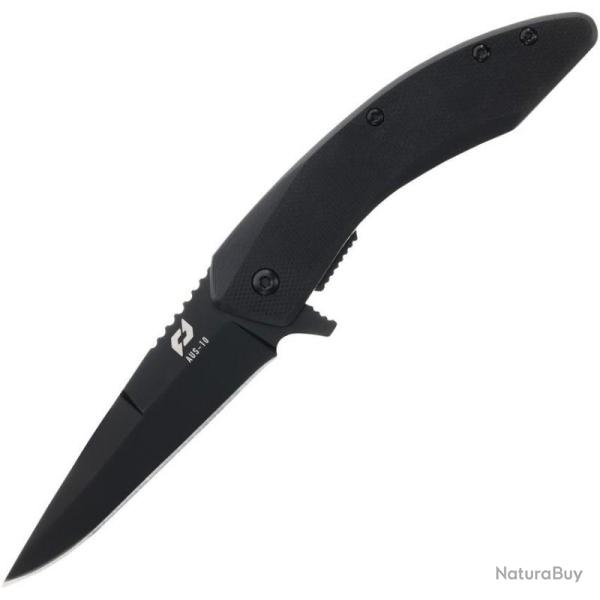 Couteau de Poche Schrade Landshark Ouverture Assist�e Lame Acier AUS-10A Manche G10 SCH1182506