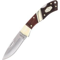 Couteau de Poche Schrade Old Timer Mountain Beaver Jr Lame Acier Inox Manche Palissandre SCH1181069