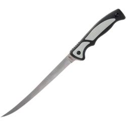 Couteau Fixe Schrade Trail Boss Fillet Grand Lame Acier Inox Manche TPE SCH1166381