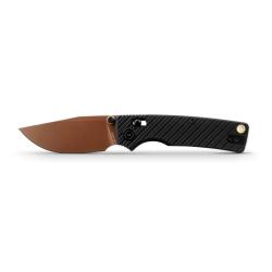 Couteau Pliant Vosteed Porcupine ModSwap Lame Acier 154CM Manche G10 Noir Crossbar Lock VOSA3101