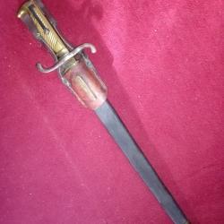 Ba&iuml;onnette pour Mauser 1871