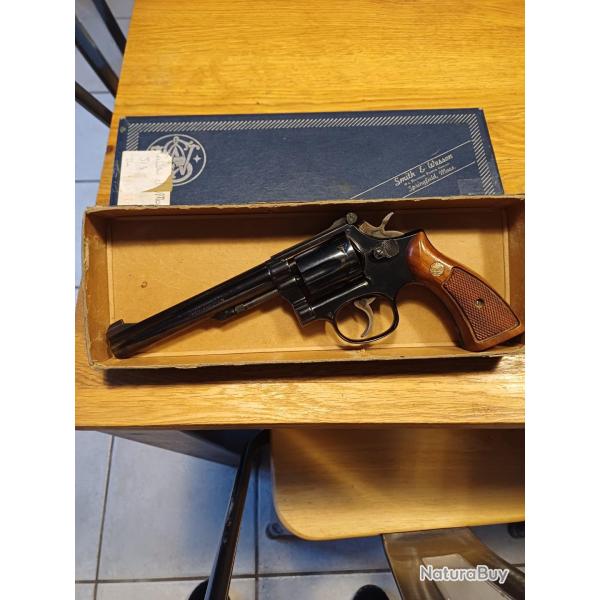 superbe r�volver S&W mod 48 en 22 magnum 6 coups