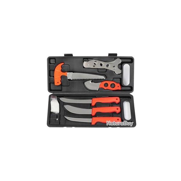 Set De 5 Couteaux Prohunt + �carteurs