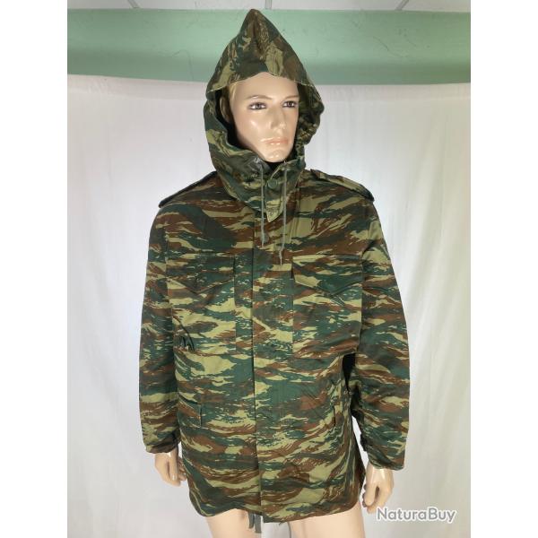Parka chaude avec doublure arm�e grecque originale taille L