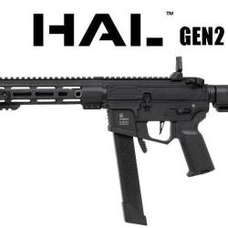 R&eacute;plique airsoft AEG SPECNA ARMS SA-FX02 FLEX Gen.2 BLDC HAL ETU Brushless noire 6 mm