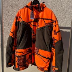 Veste de poste avec doublure Somlys Multi-Hunt 475 Camo Orange 3xl promo armurerie