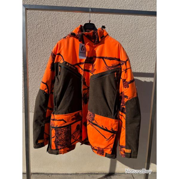 Veste de poste avec doublure Somlys Multi-Hunt 475 Camo Orange 3xl promo armurerie