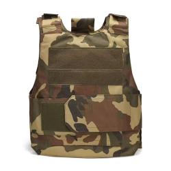 Gilet Tactique L&eacute;ger & Imperm&eacute;able Camouflage - D&eacute;gagement Rapide pour Airsoft & Entra&icirc;nement