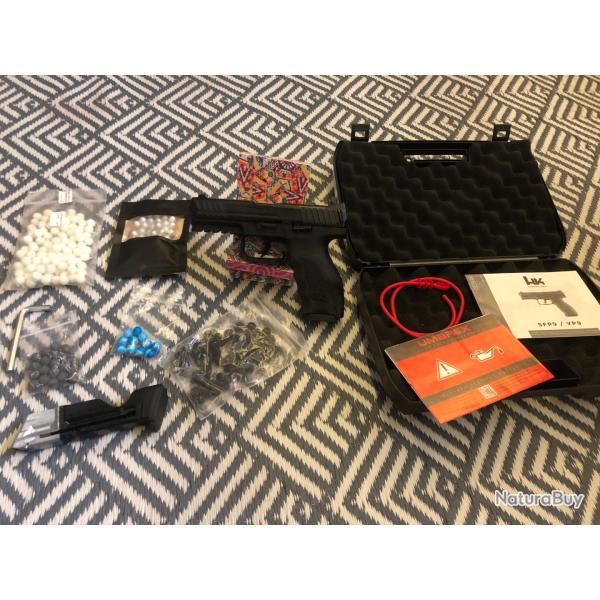 PISTOLET HK SFP9 T4E CAL 43 5 J