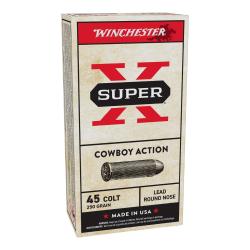 50 Munitions Winchester Calibre 45 COLT Cowboy 250gr
