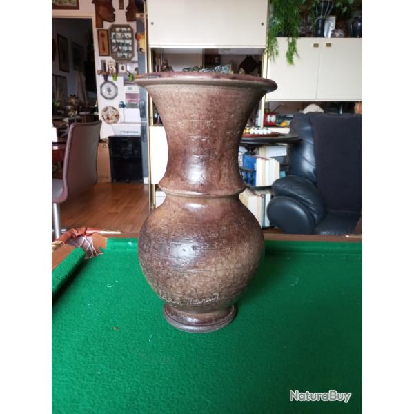 Grand vase vintage Vallauris sign� jean Marais