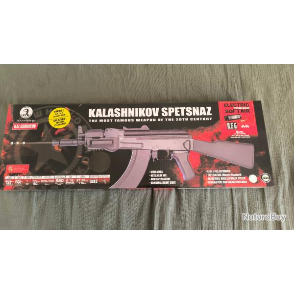 Kalashnikov spetsnaz Aeg noir / gris