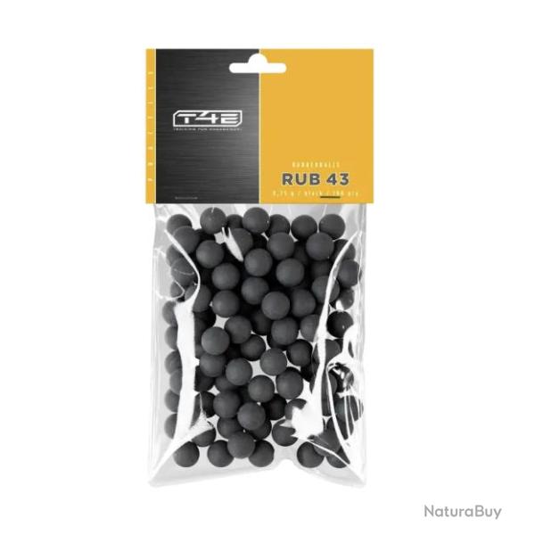 Billes Caoutchouc TRAINING cal 43 X100 RBI - Umarex