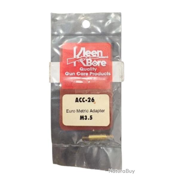 Adaptateur KLEEN BORE ACC-26 euro metric M3.5