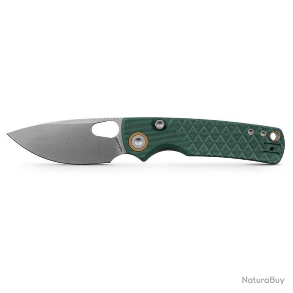 Couteau Pliant Vosteed Porcupine Lame Acier 14C28N Manche G10 Vert Top Liner Lock VOSA2624