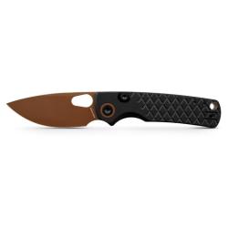 Couteau Pliant Vosteed Porcupine Lame Acier 14C28N Manche G10 Noir Top Liner Lock VOSA2622