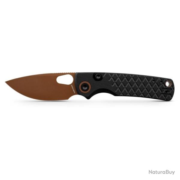 Couteau Pliant Vosteed Porcupine Lame Acier 14C28N Manche G10 Noir Top Liner Lock VOSA2622