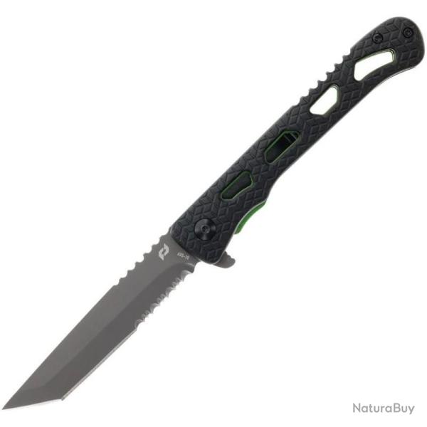 Couteau de Poche Schrade Inert CLR Tanto Lame Acier AUS-10A Manche Aluminium SCH1159302