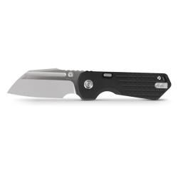 Couteau Pliant Vosteed Hedgehog Lame Acier S35VN Manche Aluminium Noir Top Liner Lock VOSA1304