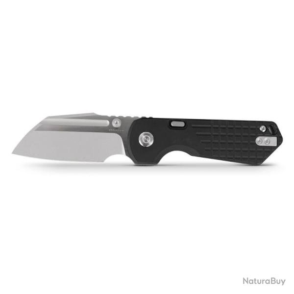 Couteau Pliant Vosteed Hedgehog Lame Acier S35VN Manche Aluminium Noir Top Liner Lock VOSA1304