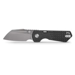 Couteau Pliant Vosteed Hedgehog Lame Acier S35VN Manche Micarta Noir Top Liner Lock VOSA1303