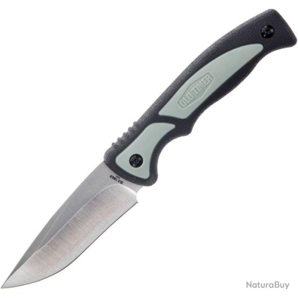 Couteau Fixe Schrade Trail Boss Lame Acier 8Cr13MoV Manche TPE �tui Plastique SCH1137135