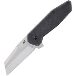 Couteau de Poche Schrade Slyte Lame Acier D2 Wharncliffe Manche Inox Framelock SCH1136251