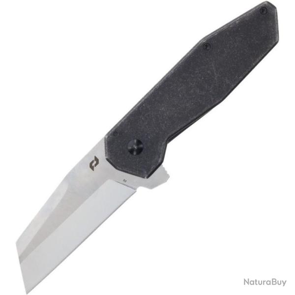Couteau de Poche Schrade Slyte Lame Acier D2 Wharncliffe Manche Inox Framelock SCH1136251
